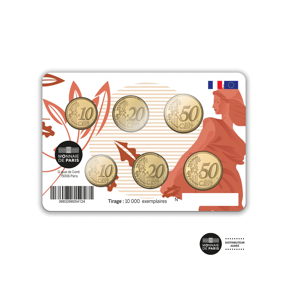 Sextuple - Nouvelles Faces 2024 - Set BU – pieces-et-monnaies.com