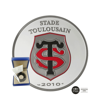 Stade Toulousain - Monnaie de 10€ Argent - BE 2010
