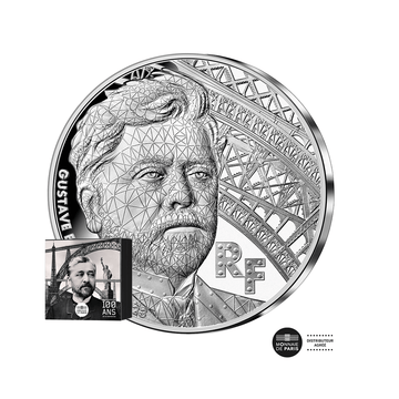 100 Jahre von der Eiffelgeburt-Monnaie von 10 € Argent-BE 2023