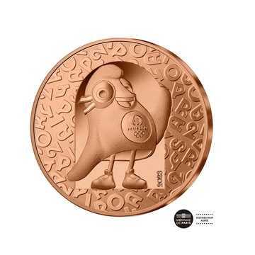 La Mascotte - Monnaie de 1/4€  - 2023