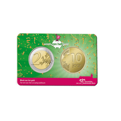 Pays-Bas 2021 - 2 Euros Coincard - 10 ans de la semaine de la monnaie