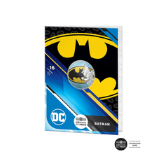 ⁣⁢DC Comics - Moneta 10 Euro Okolicznościowa Srebro (16/18) - Logo Batmana - 2025⁤⁣
