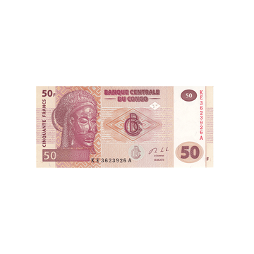 Congo - Billet de 50 Francs - 2013
