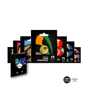 Alphabet Sports - Les Medallions - Lotto di 26 medaglie + album collettore
