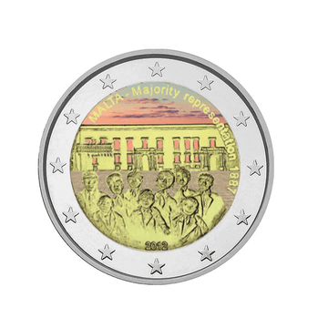 Malta 2 euros 2012 - 1887 majority representation