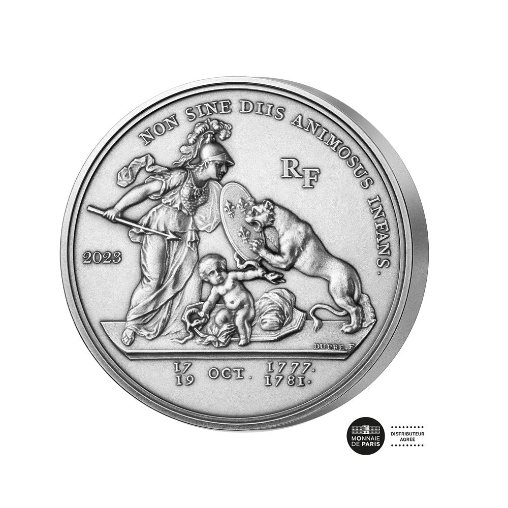 Libertas Americana - Monnaie de 25€ Argent 2 Oz - BE 2023