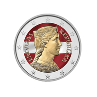 Lettonie 2014 - 2 Euro Commémorative - Portrait de Milda