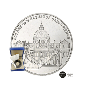Basilica Saint -Pierre - valuta di € 1,5 argento - BE 2006