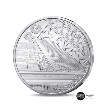 Roland Garros - Monnaie de 10€ Argent - 2025