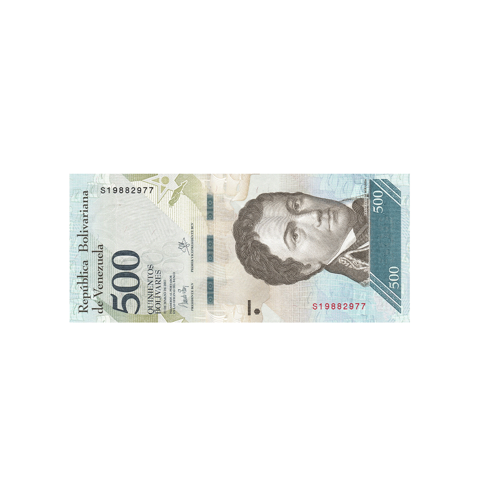 Bolivie - Ticocchie di 500 Bolivares - 2017