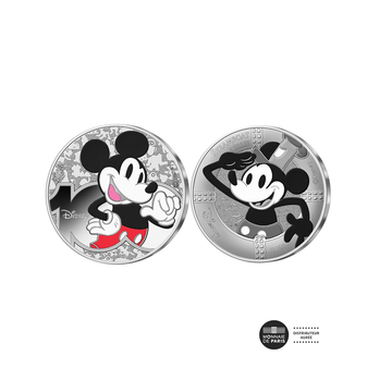 Le Centenaire de Disney - Lot de 2 monnaies de 10€ de 50€ Argent - 2023