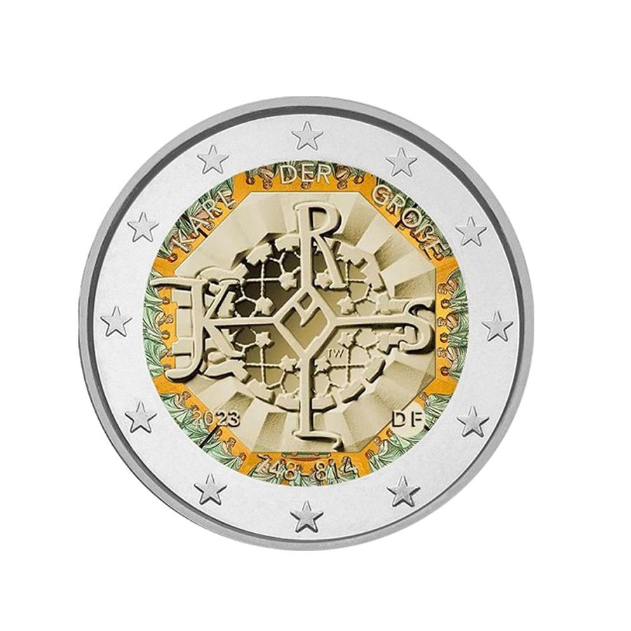 Allemagne 2023 - 2 Euro Commémorative - Charlemagne - Colorisée #5