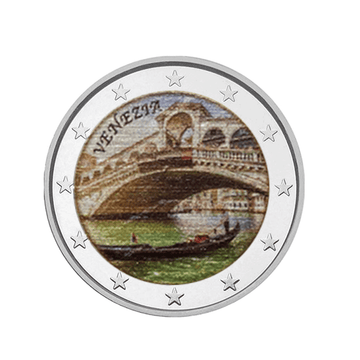 Venise - 2 Euro Commémorative - Colorisée