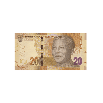 Afrique du Sud - Billet de 20 Rand - 2012