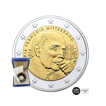 France 2016 - 2 Euro Commémorative - François Mitterand - BE