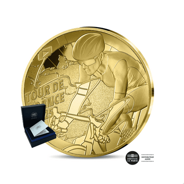"Carte Étape" - Monnaie de 5€ Or 1/2g - BE 2025
