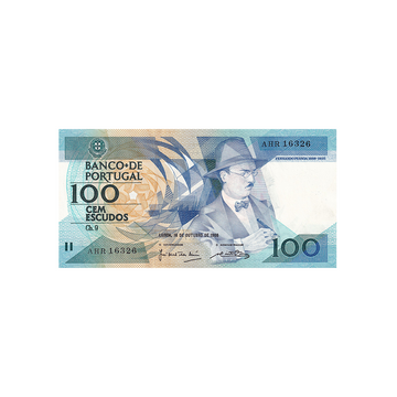 Portugal - Billet de 100 Escudos - 1986 - 1988
