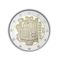 Andorre 2018 - 2 Euro Commémorative - Armoiries