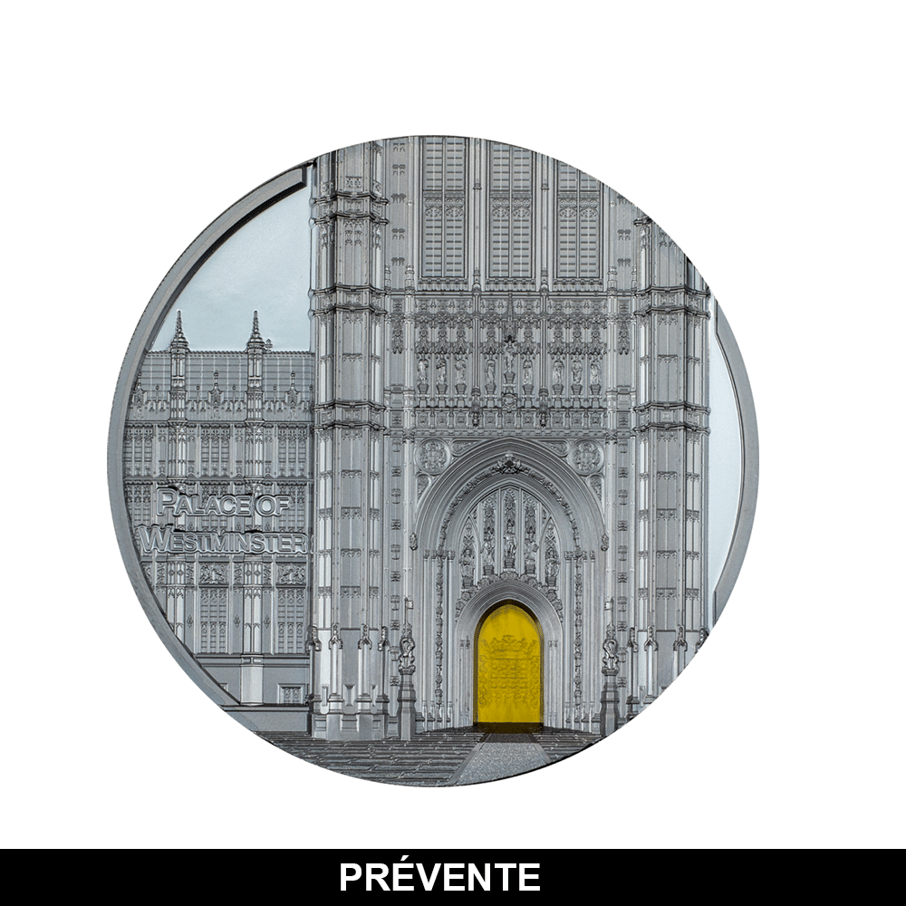 Tiffany Art Metropolis London - Monnaie de 25 Dollars Argent - BE 2023