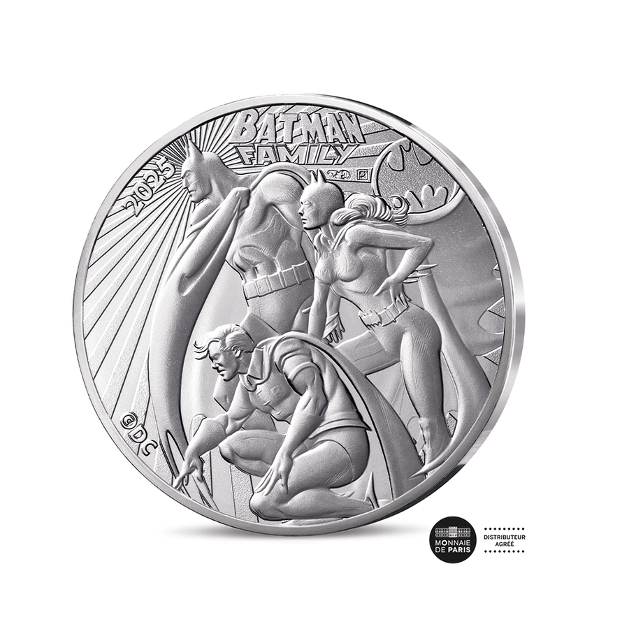 DC Comics - Monnaie de 10€ Argent (15/18) - Bat Family - 2025