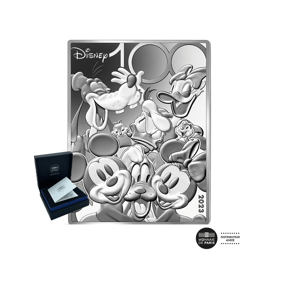 The 100th anniversary of Disney - Currency of € 10 Silver - BE 2023