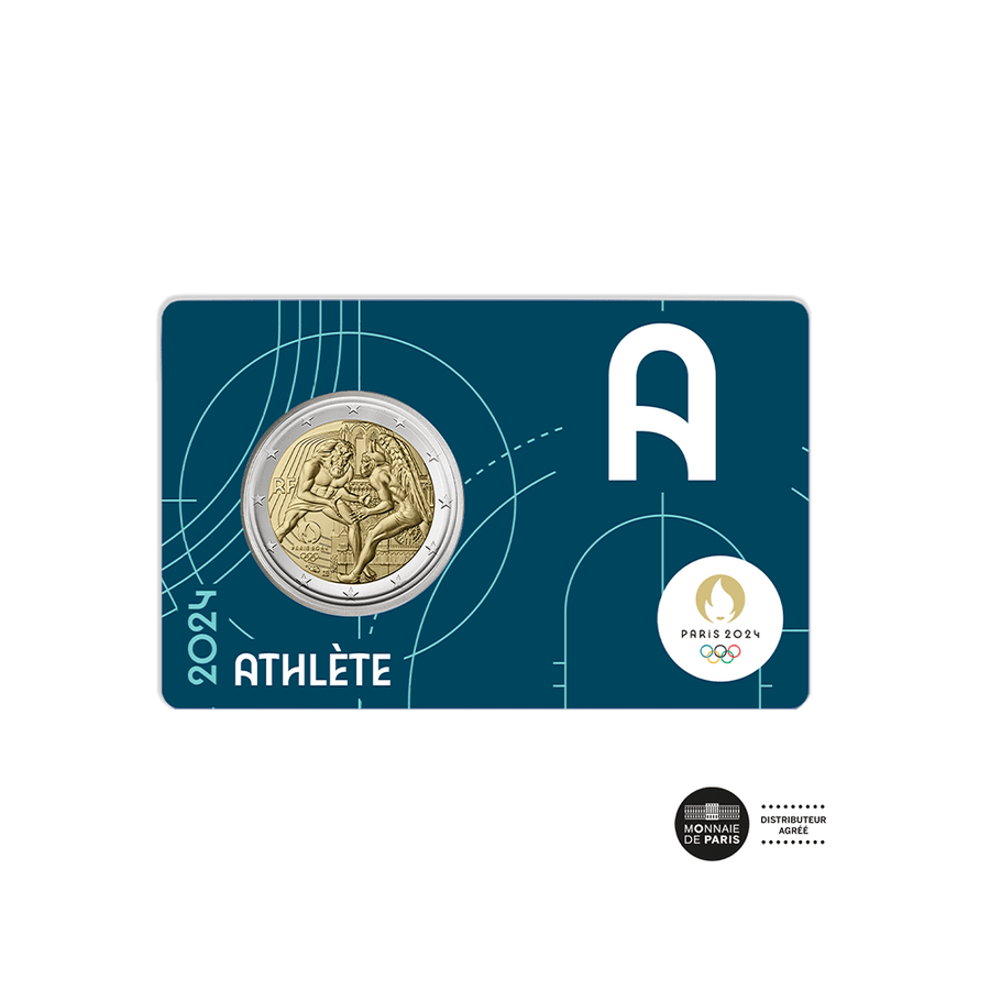 Jeux Olympiques de Paris 2024 - Monnaie(s) de 2€ Commémorative - BU 2024