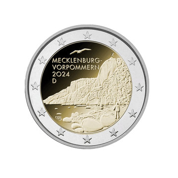 Allemagne 2024 - 2 Euro Commémorative - Mecklembourg (variantes disponibles)