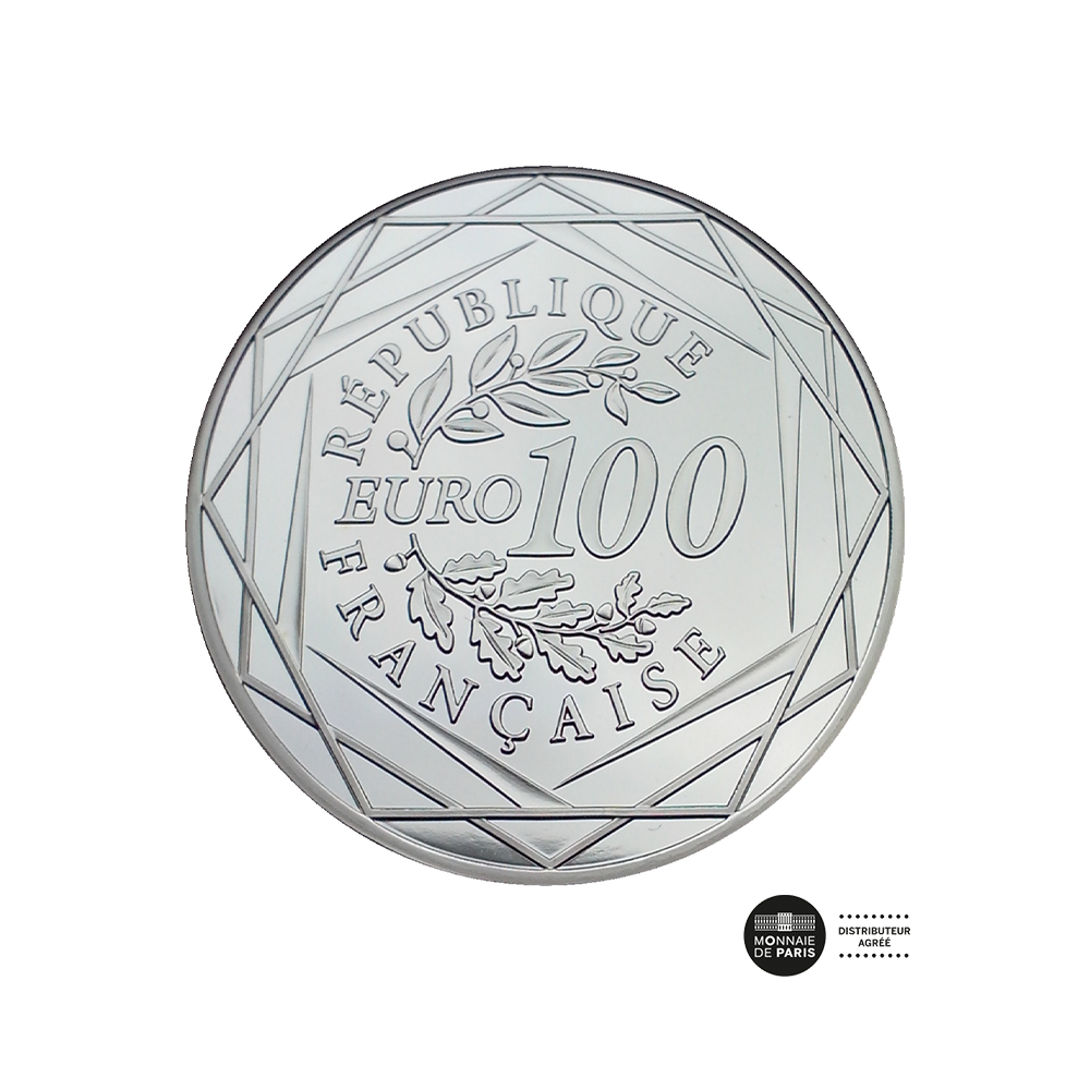 Le Coq - Monnaie de 100 Euro Argent - 2014
