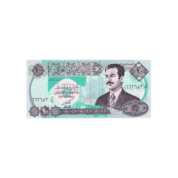 Irak - Billet de 10 Dinars - 1992
