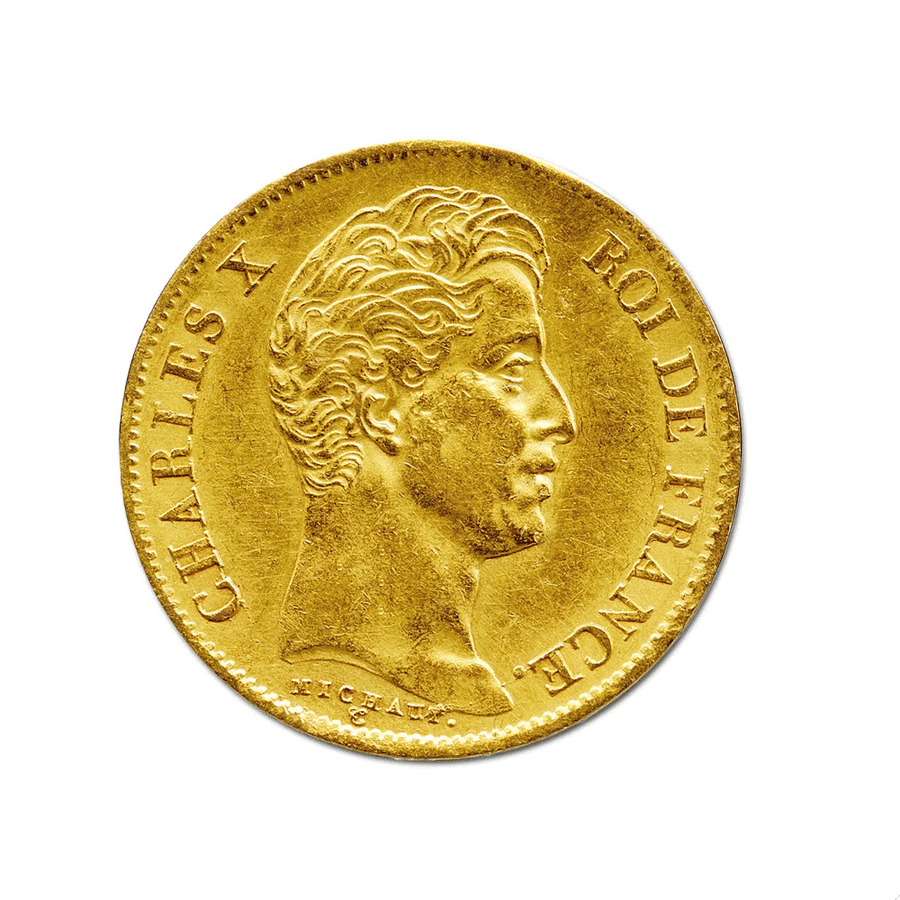 40 Francs Or - Charles X - France - 1824 - 1830