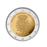 Espagne 2024 - 2 Euro Commémorative - 200è Anniversaire de la Police Nationale Espagnole