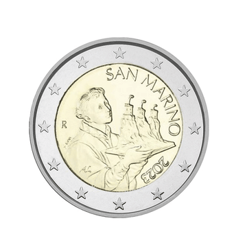 Saint-Marin 2023 - 2 Euro Commémorative - Giovan Battista Urbinelli