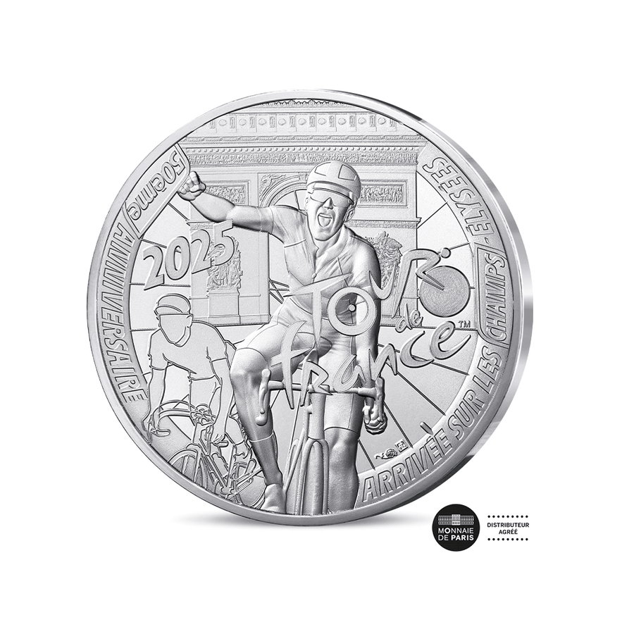 Tour de France - Monnaie de 10€ Argent - 2025