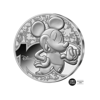 LES 100 de Disney - valuta di 100 euro d'argento - BE 2023