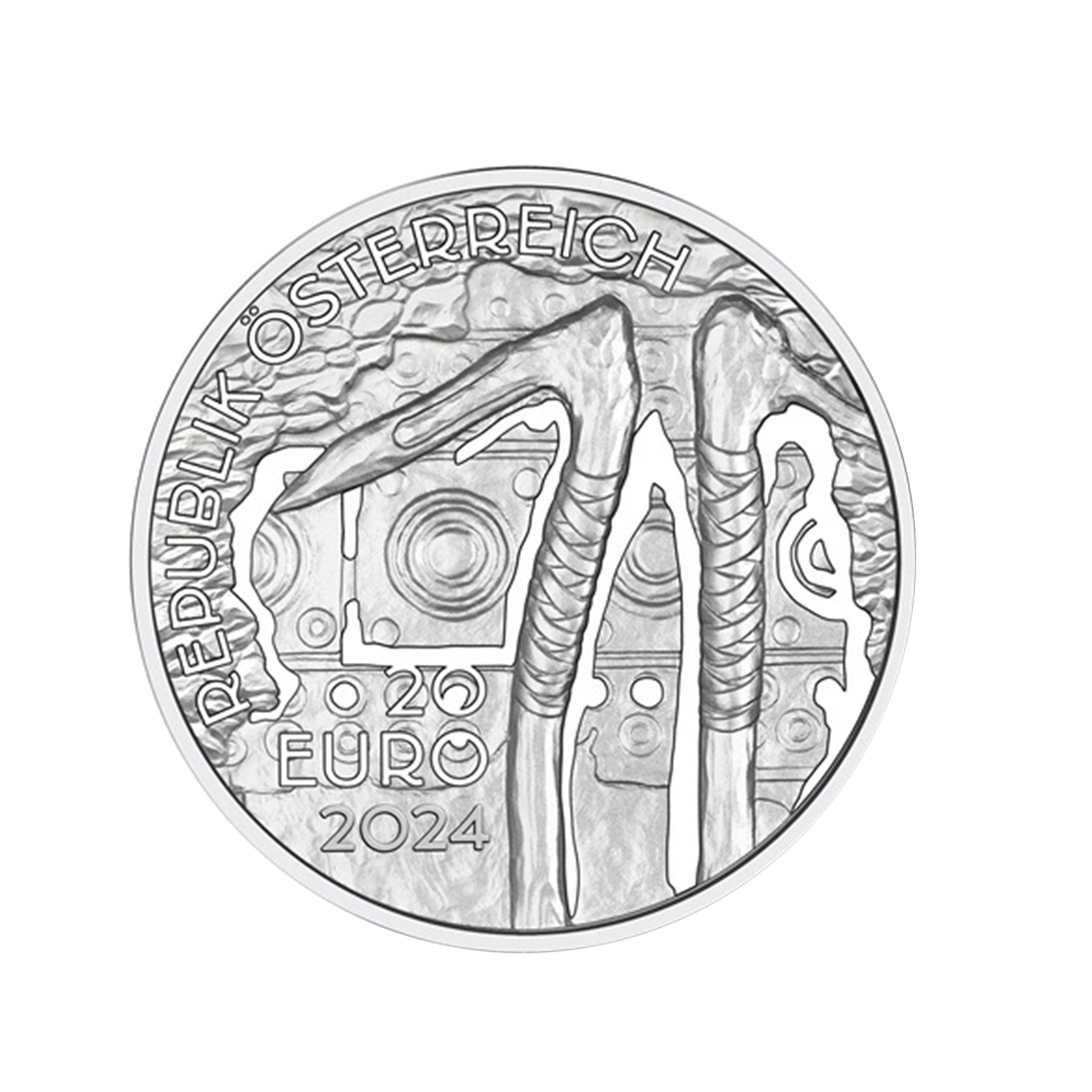 Autriche 2024 - Exploitation du sel - Monnaie de 20€ Argent - BE