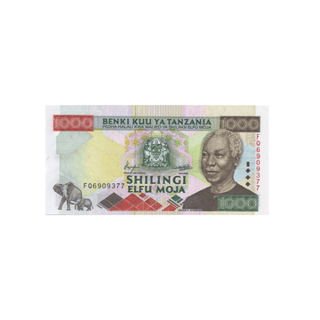 Tanzanie - Billet de 1000 Shilingi - 2000