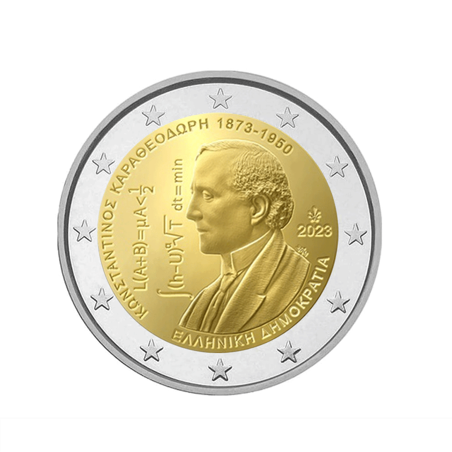 Greece 2023 - 2 Euro commemorative - Constantin Caratéodory