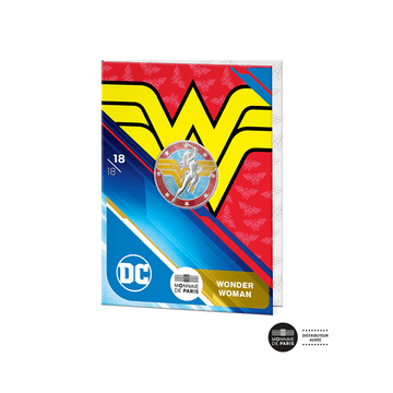 DC Comics - Monnaie de 10€ Argent (18/18) - Logo Wonder Woman - 2025