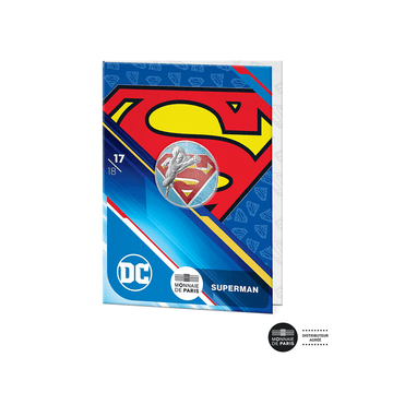 DC Comics - Monnaie de 10€ Argent (17/18) - Logo Superman - 2025