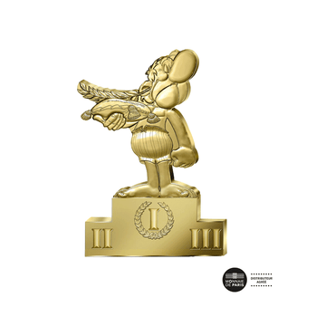 Astérix aux Jeux Olympiques - Monnaie de 200€ Or 1 Oz - Pièce de forme - BE 2024
