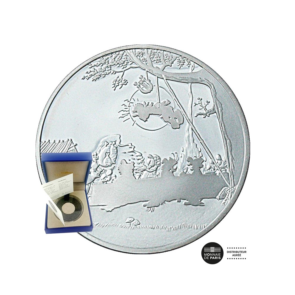 Astérix, le Banquet - Monnaie de 1,5 Euro Argent - BE 2007