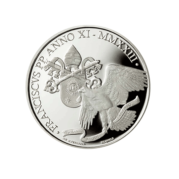 Vatican 2023 - Saint-Jean - Monnaie de 5€ Argent - BE 2023