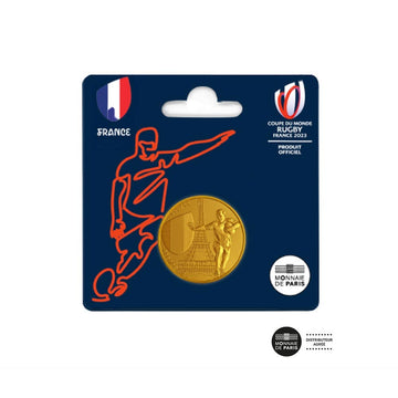 Les Grandes Nations Européennes de Rugby - France - Monnaie de 1/4€ - 2023