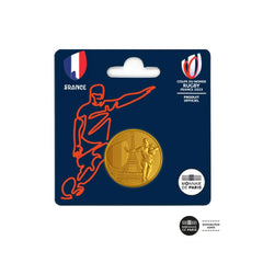 Les Grandes Nations Européennes de Rugby - France - Monnaie de 1/4€ - 2023