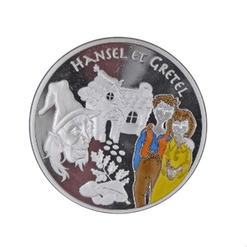 Contes des enfants d'Europe - Hänsel et Gretel - Monnaie de 1,50€ Argent - BE 2003