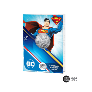 DC Comics - Monnaie de 10€ Argent (13/18) - Superman, l'Homme d'acier - 2025