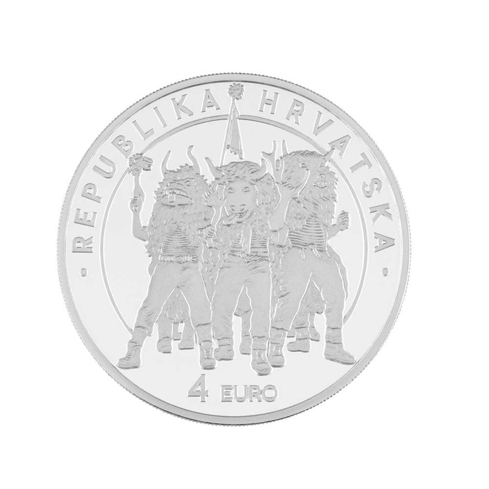 Croatie 2025 - Monnaie de 4€ Argent - BE
