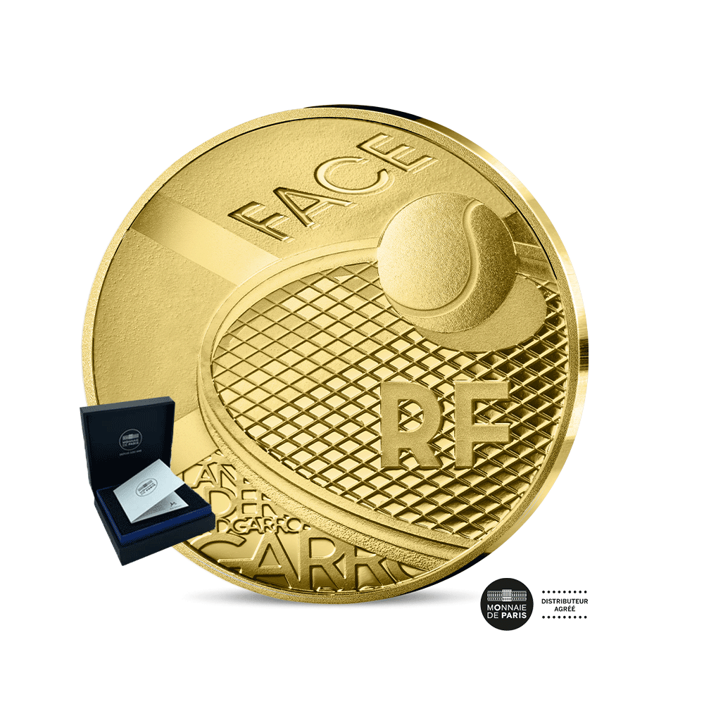 Roland Garros - Monnaie de 20€ Or 1/10 Oz - BE 2025
