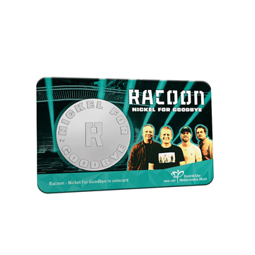 Pays-Bas 2023 - Coincard - Raccoon, Nickel for Goodbye - BU