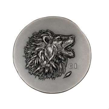 Icône du Lion - Monnaie de 5$ Argent - BE 2025